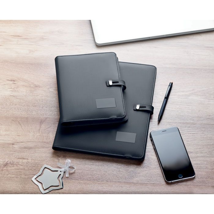 DINA4 Portfolio & Ladestation SMARTFOLDER - schwarz-154