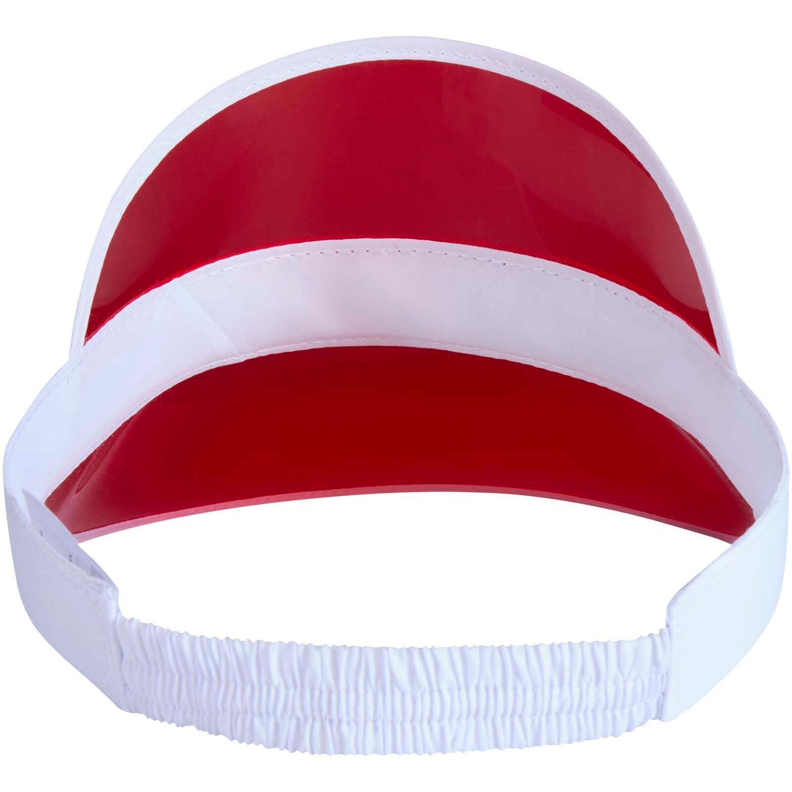 Bright Cap mit transparentem Schirm  - rot-621
