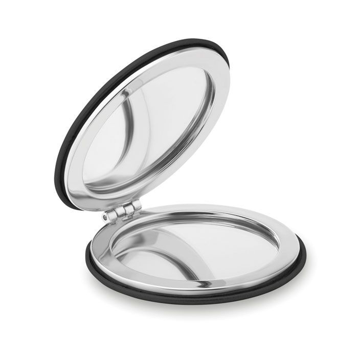 Make-up Spiegel GLOW ROUND - schwarz-873