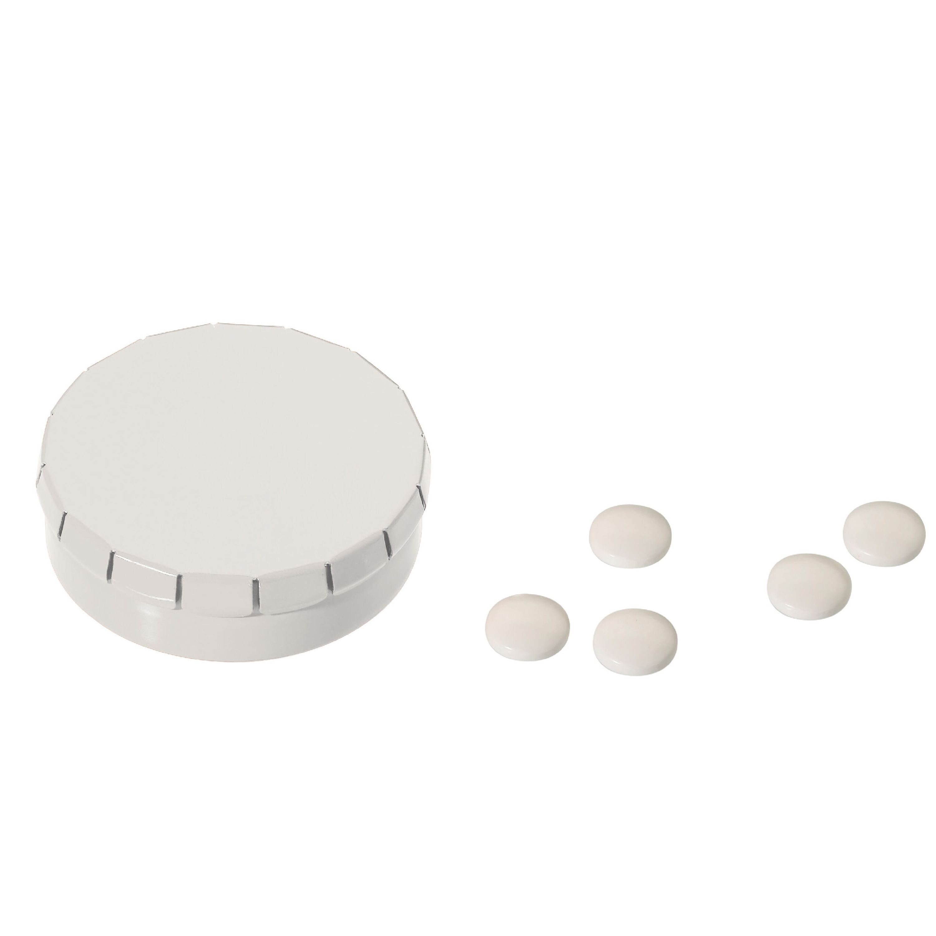 Pfefferminzdose One-Click - weiss-543