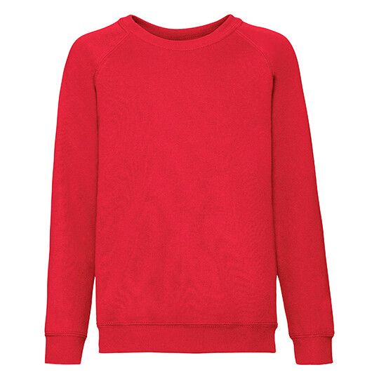 Kids´ Classic Raglan Sweat - red-280
