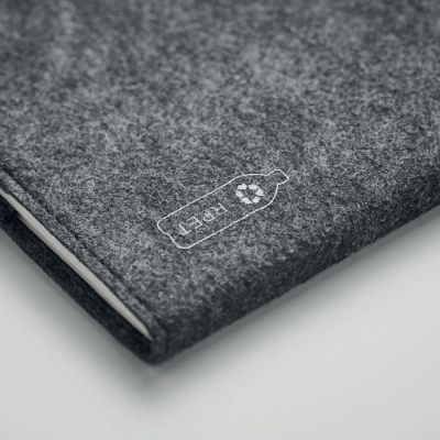 Notizbuch mit Umschlag aus recyceltem Filz