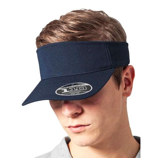 110 Visor Cap - black-812
