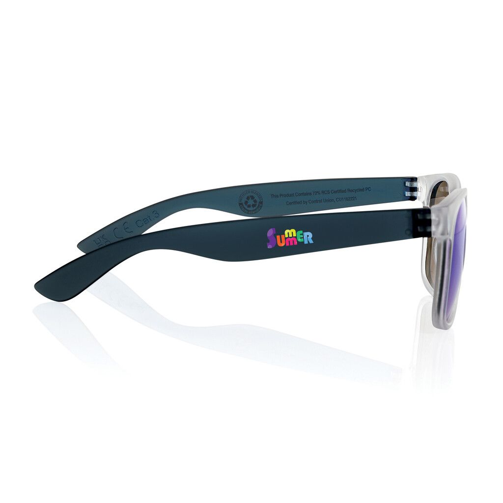 Gleam Sonnenbrille aus RCS rec. PC mit verspiegelten Gläsern - blau-257