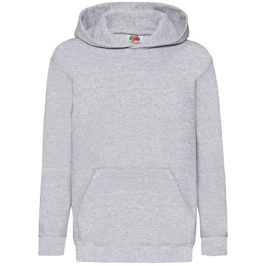 Kids´ Classic Hooded Sweat - heather grey-489