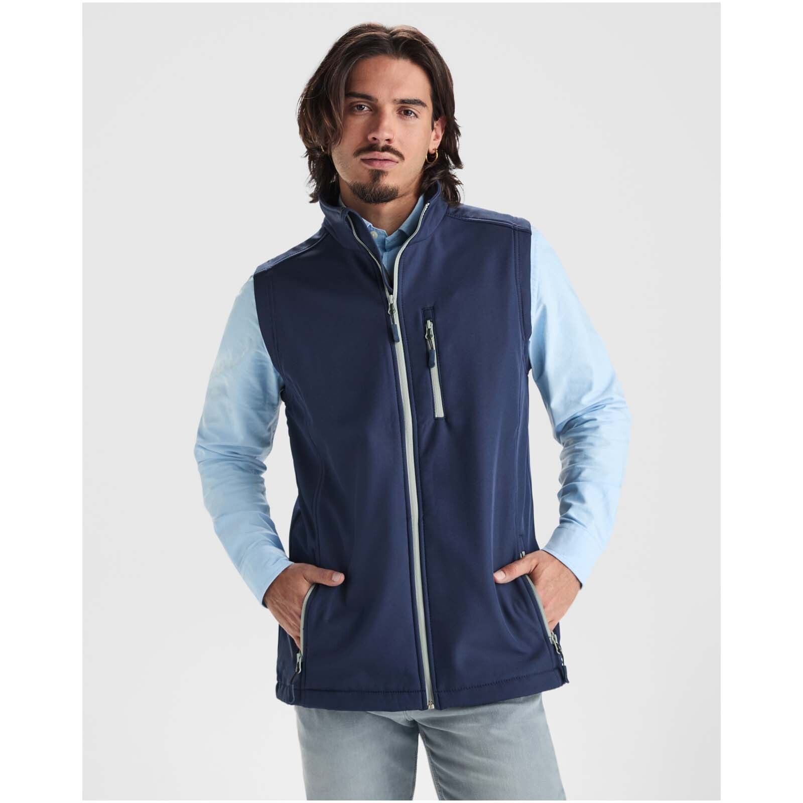 Nevada Softshellbodywarmer   - marineblau - XL-437