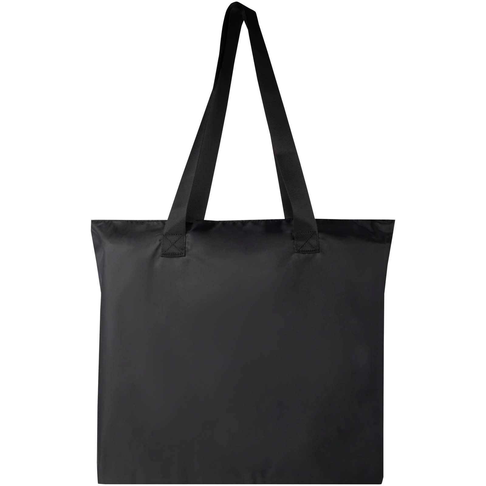 EcoFold faltbare RPET Tragetasche 16 L - schwarz-462