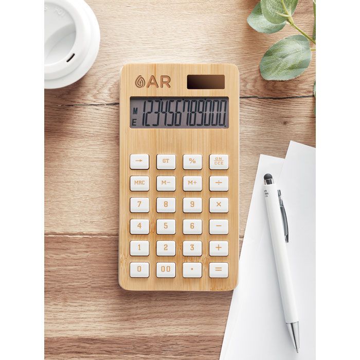 12-stelliger Dual-Rechner CALCUBIM - holz-699