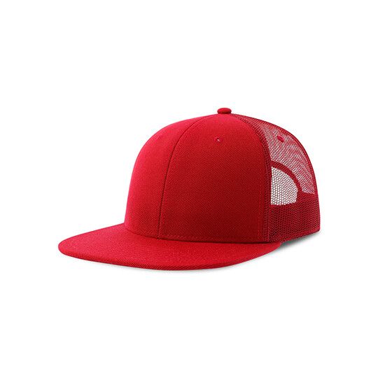 Snap Mesh-S Cap - red - red-916