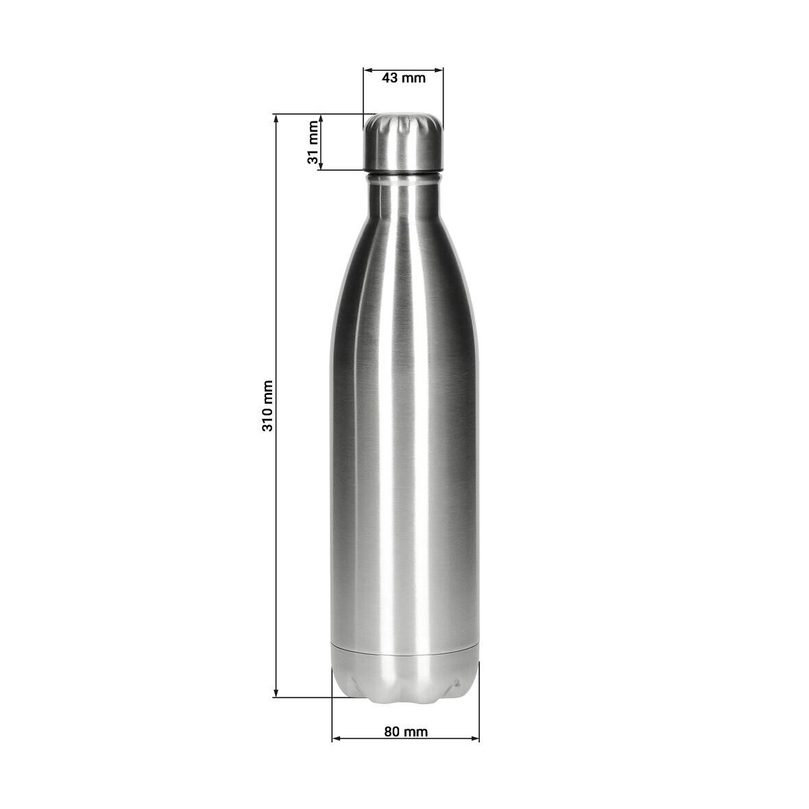 Vakuum Flasche Colare 0,75 l - schwarz-839