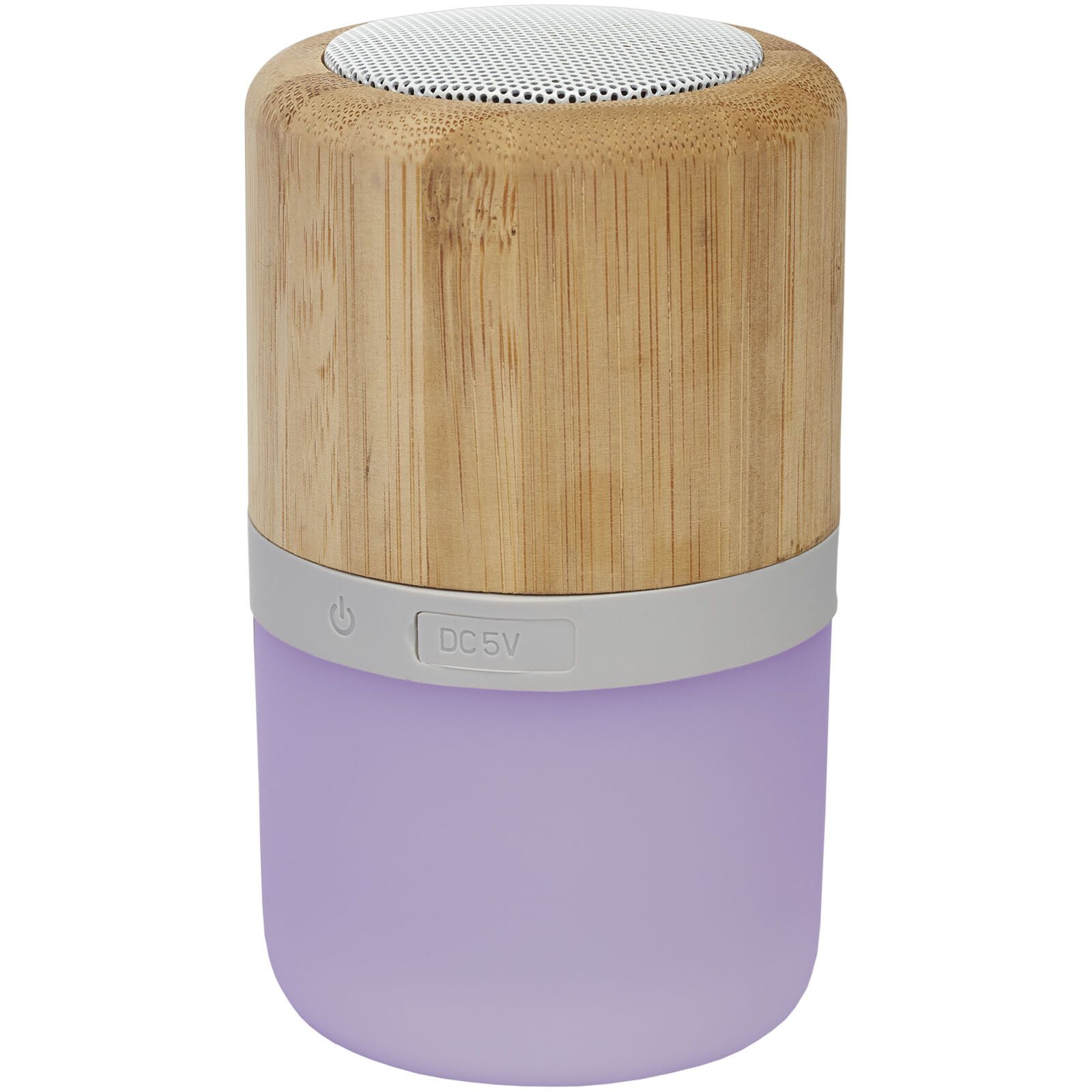 Aurea Bluetooth Lautsprecher aus Bambus mit Licht  - natur-144