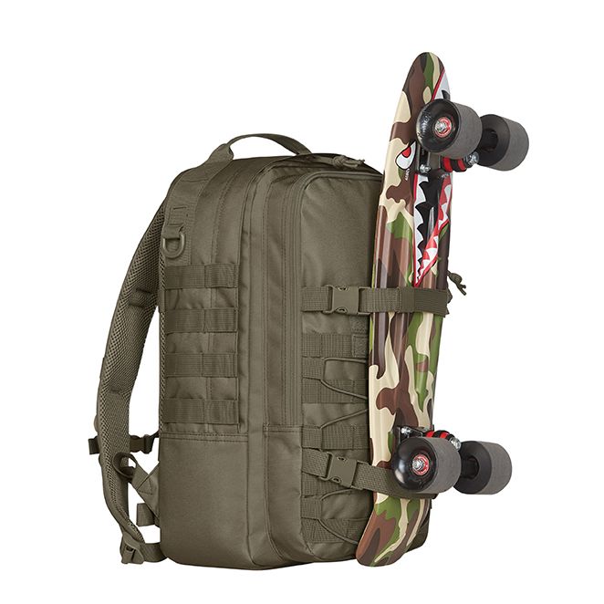 Notebook-Rucksack MOLLE - oliv-563