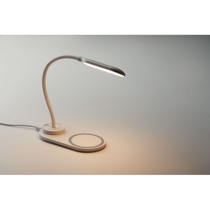 Tischleuchte und Ladegerät 10W SATURN - weiß-657