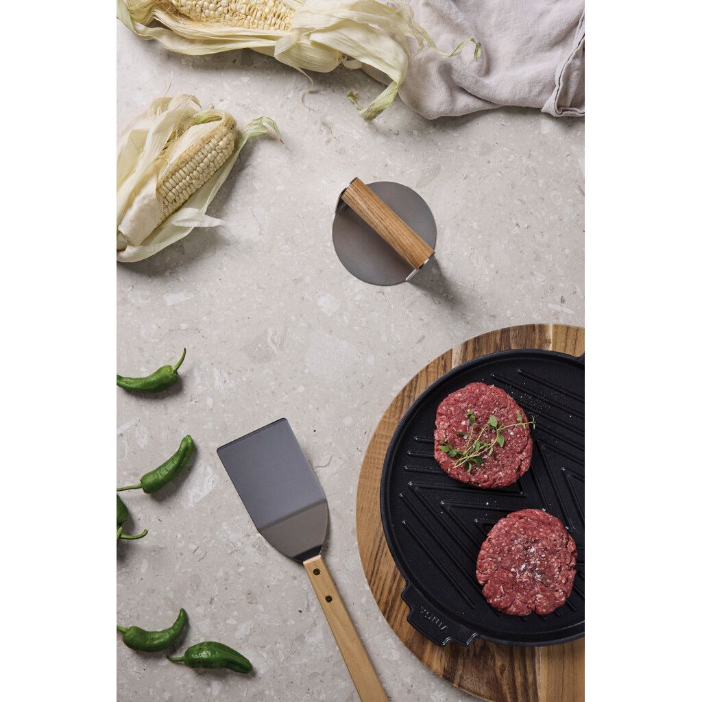 VINGA Paso Smash Burgerpresse - braun-832