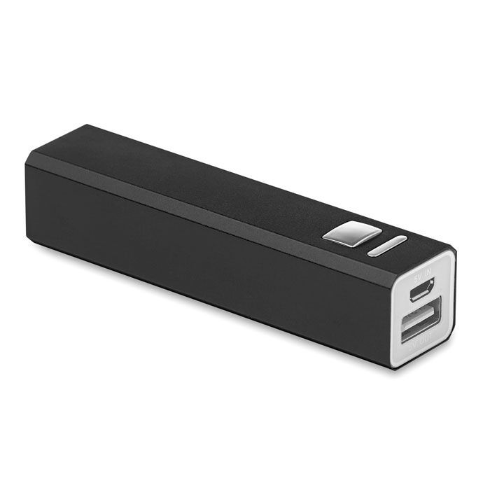 Aluminium Powerbank POWERALU - schwarz-861