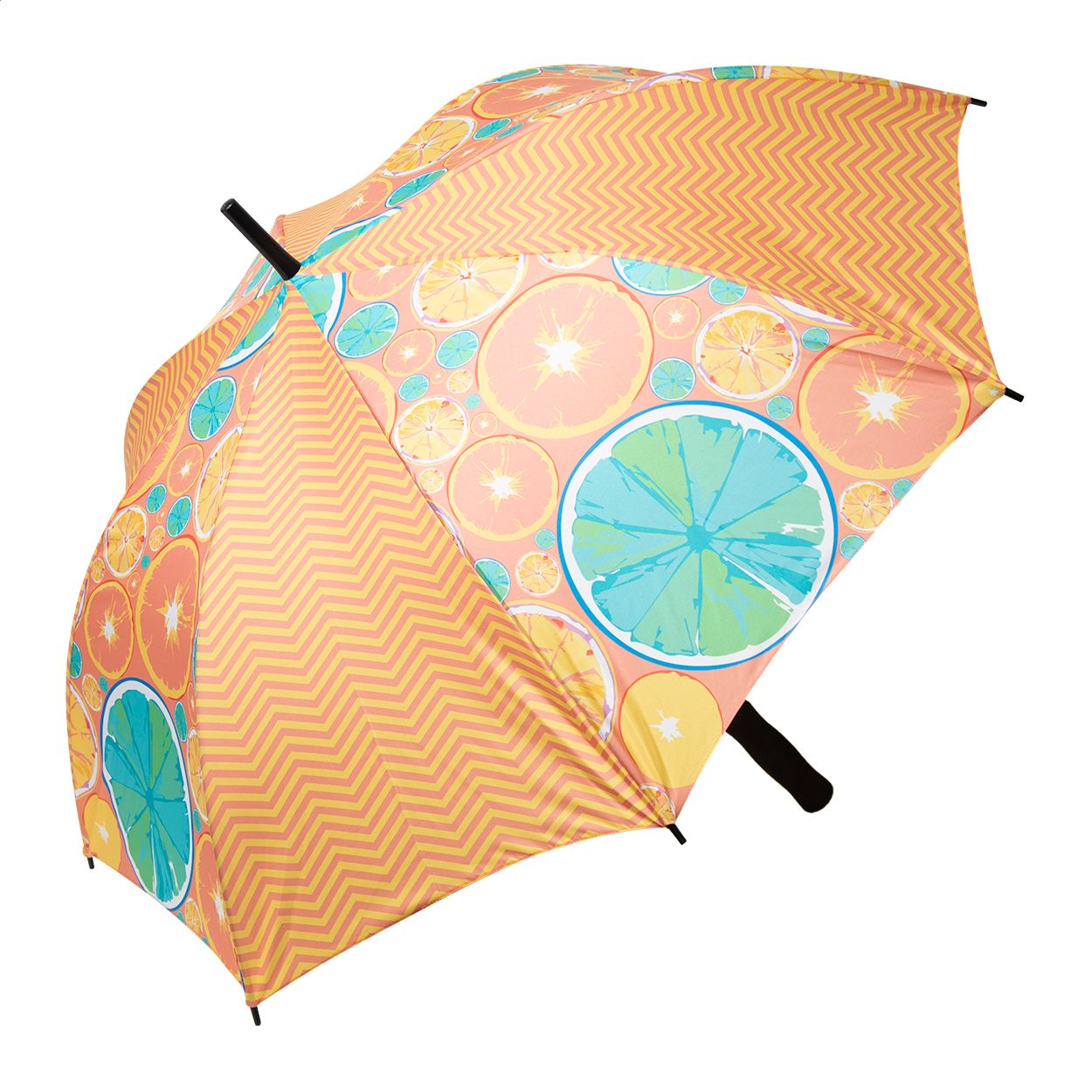 individueller Regenschirm CreaRain Eight - weiß-228