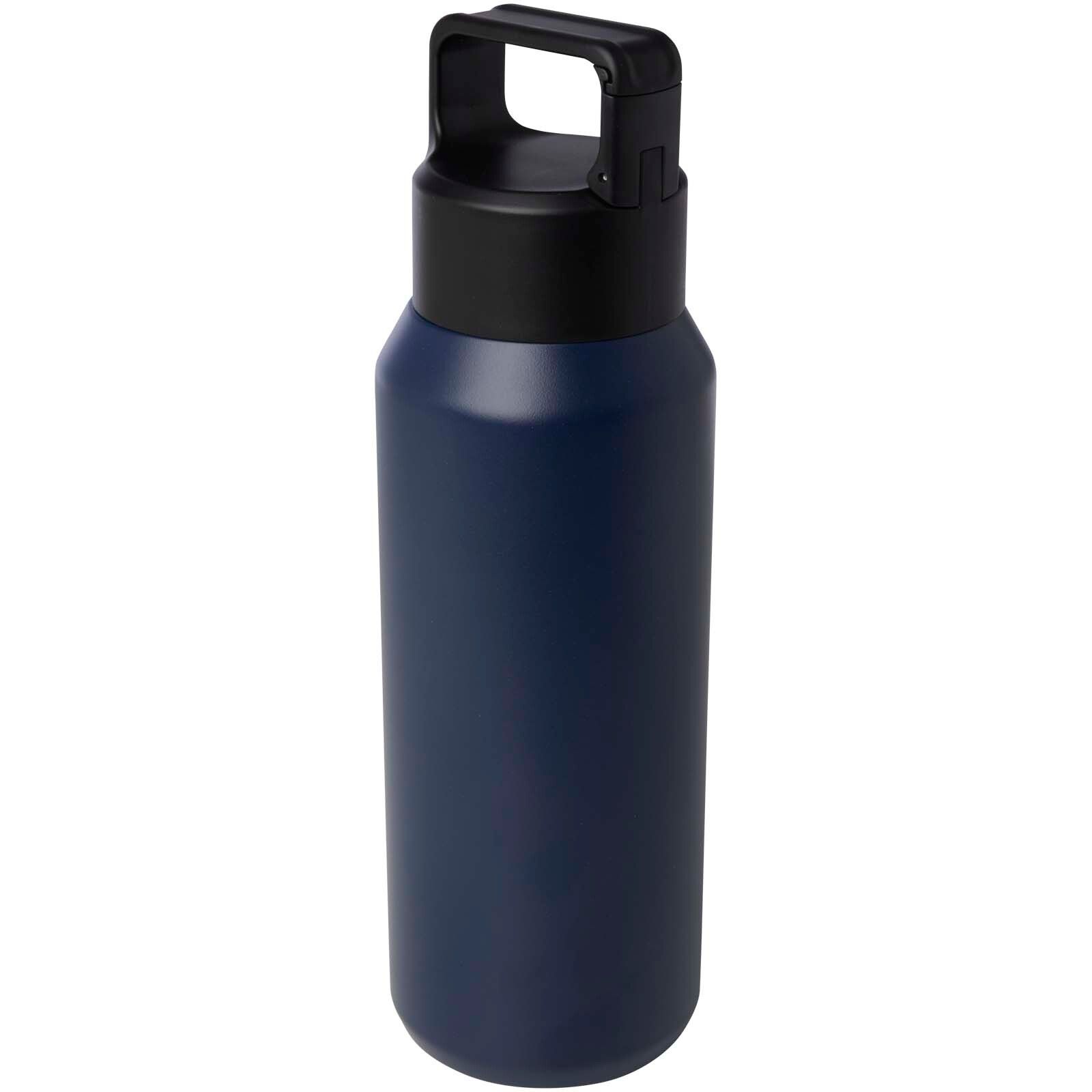 Astra 600 ml RCS-zertifizierte Kupfer-Vakuum Isolierflasche aus recyceltem Edelstahl (Kohlensäure geeignet) - navy-87