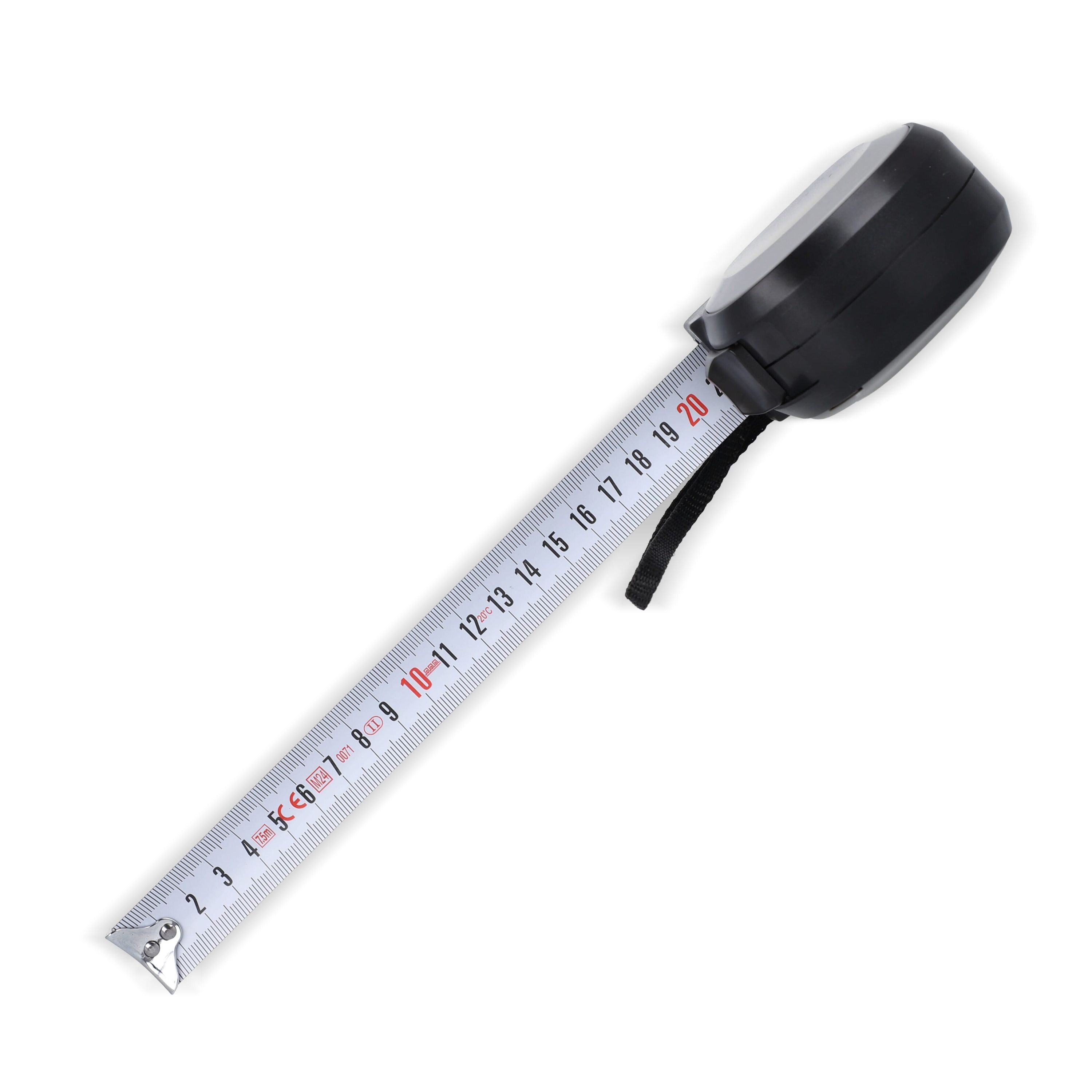 MeasureMate Rollmaßband 7,5M - schwarz  -  grau-953