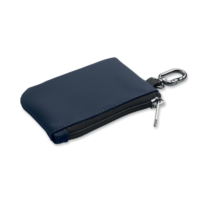 Schlüsseletui PU mit Karabiner GUARDO - marineblau-297