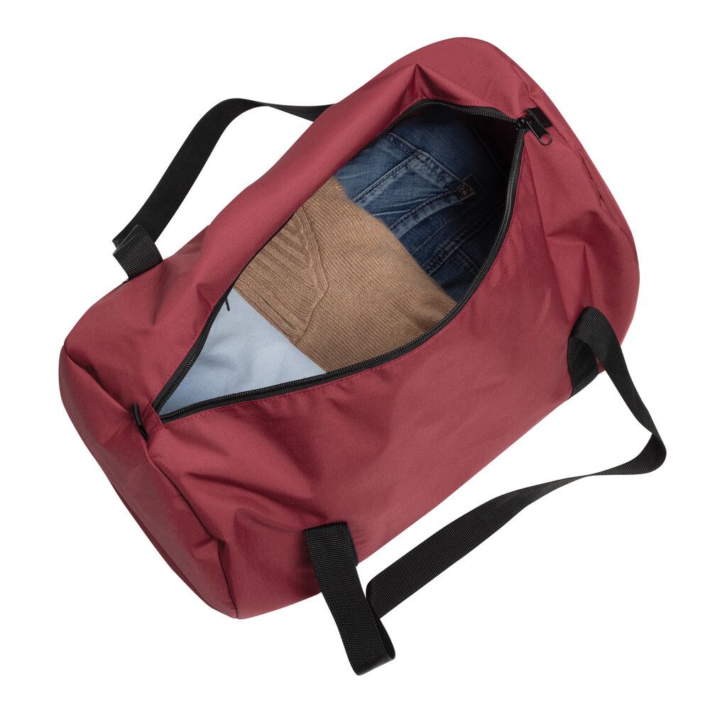 Dillon AWARE™ RPET faltbare Sporttasche - rot-538