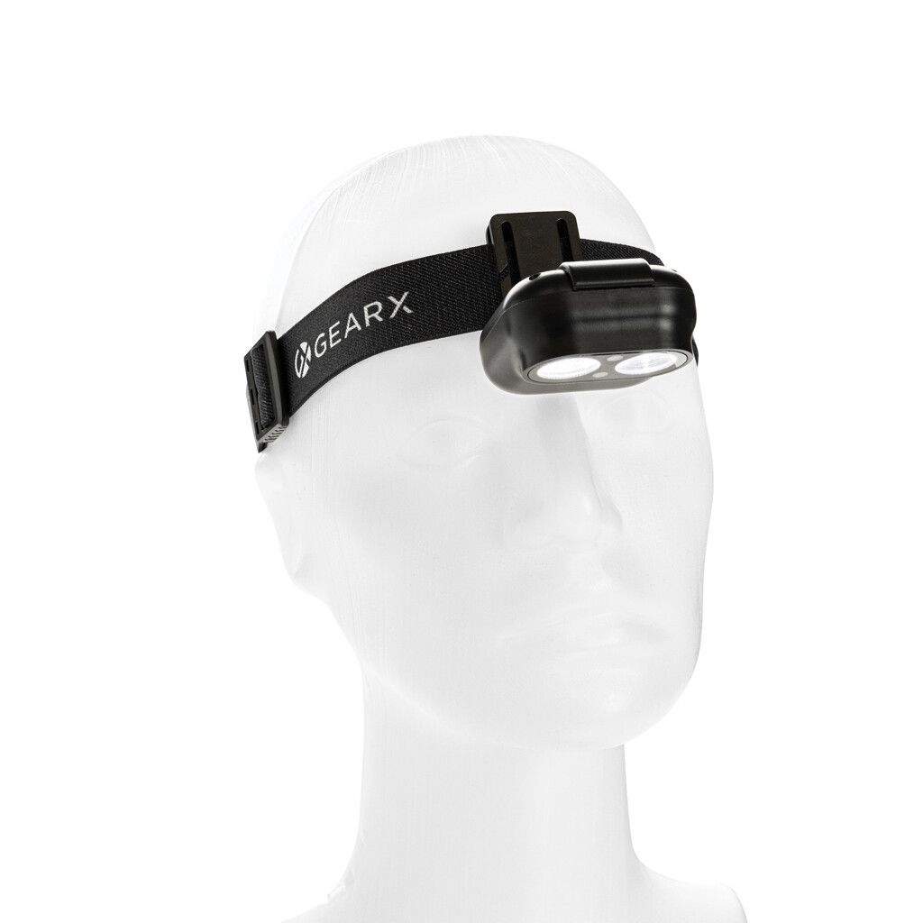 Gear X Stirnlampe mit Bewegungssensor aus RCS rec. ABS - schwarz-165