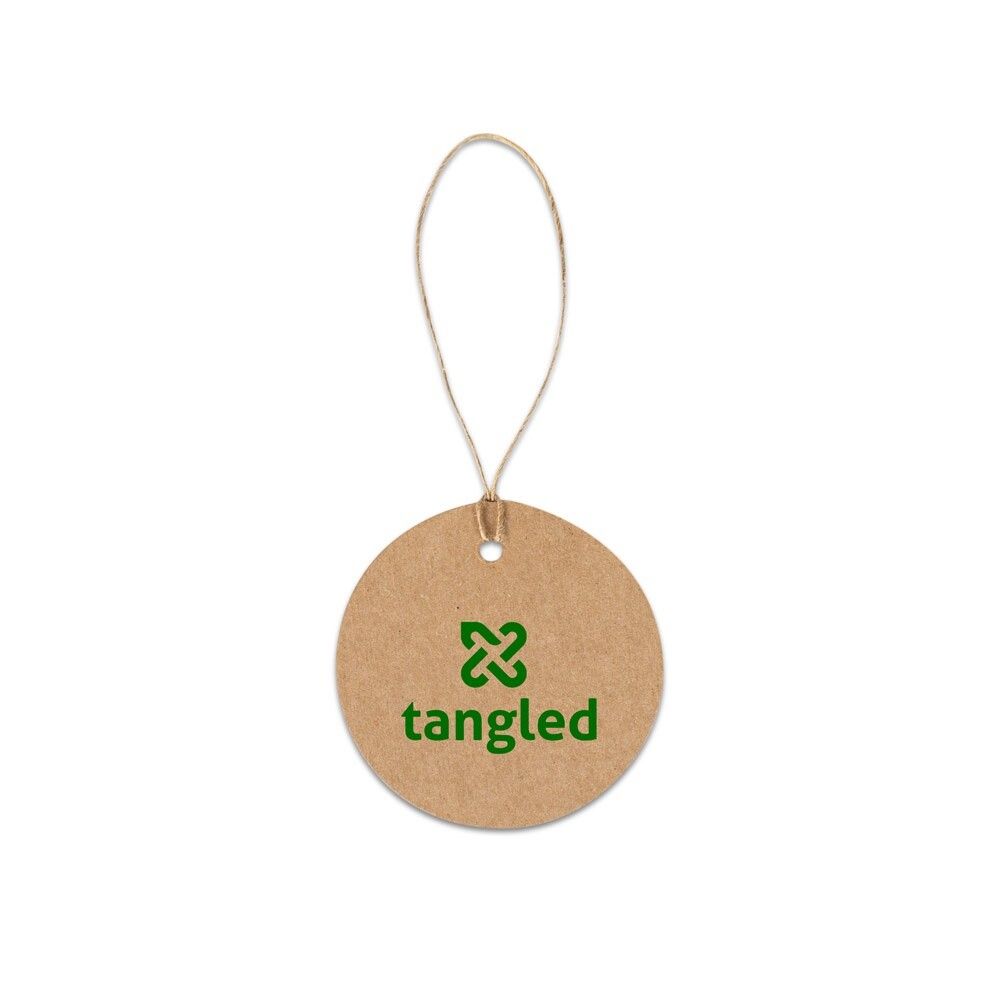 LABEL ROUND Etikett aus 100 % Recyclingpapier in rundem Format - natur-219