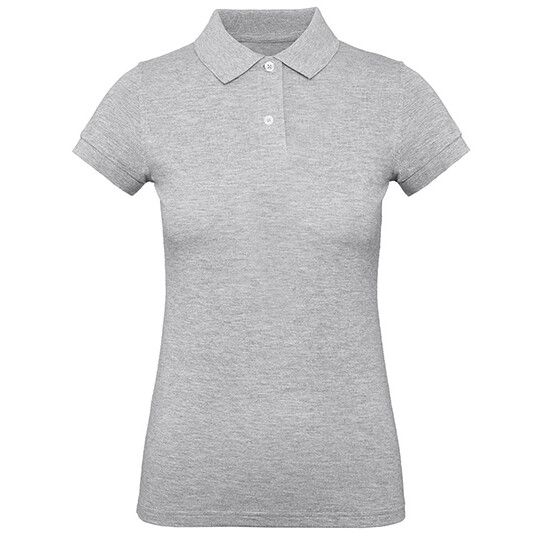 Inspire Polo /Women_° - heather grey - S-616
