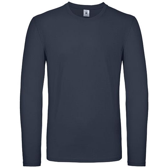 Men´s T-Shirt #E150 Long Sleeve für Herren - navy - M-681