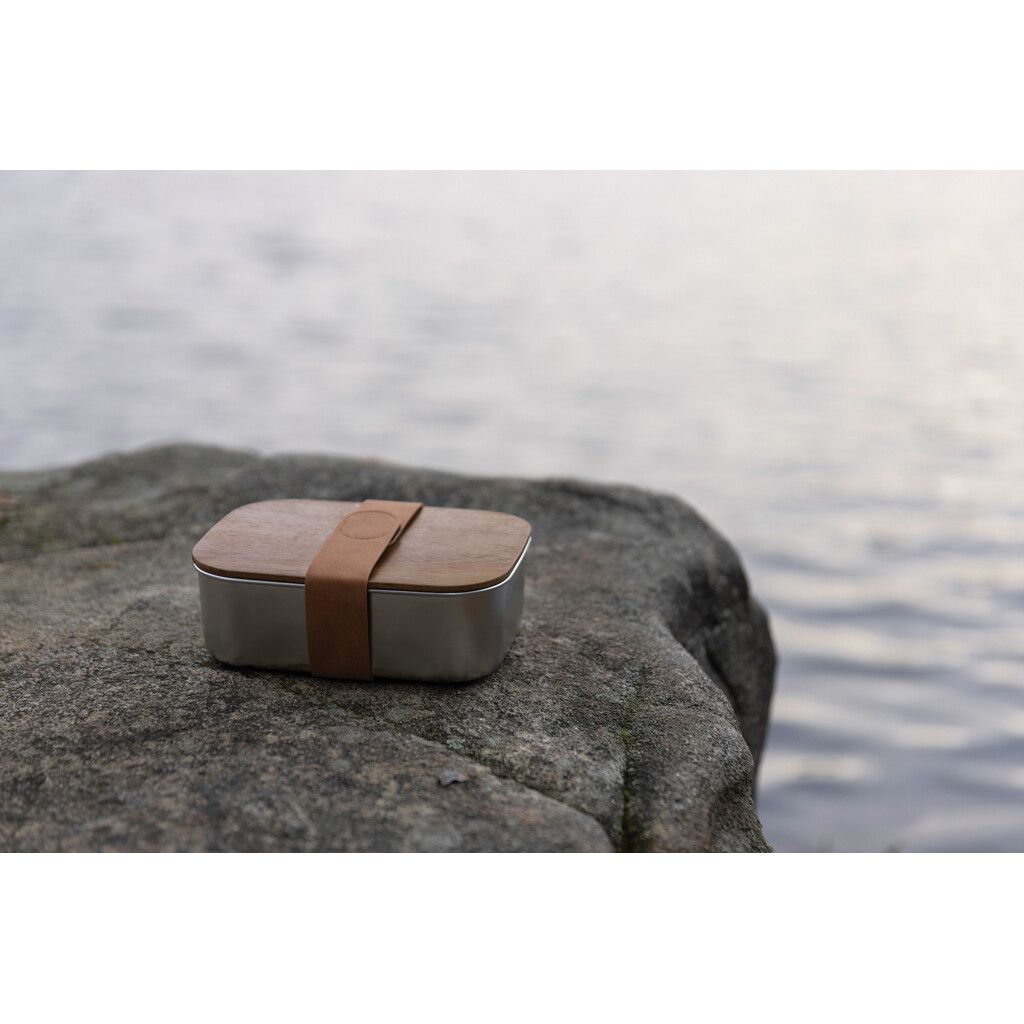 VINGA Ciro Lunchbox aus RCS recyceltem Stahl - stahl-63