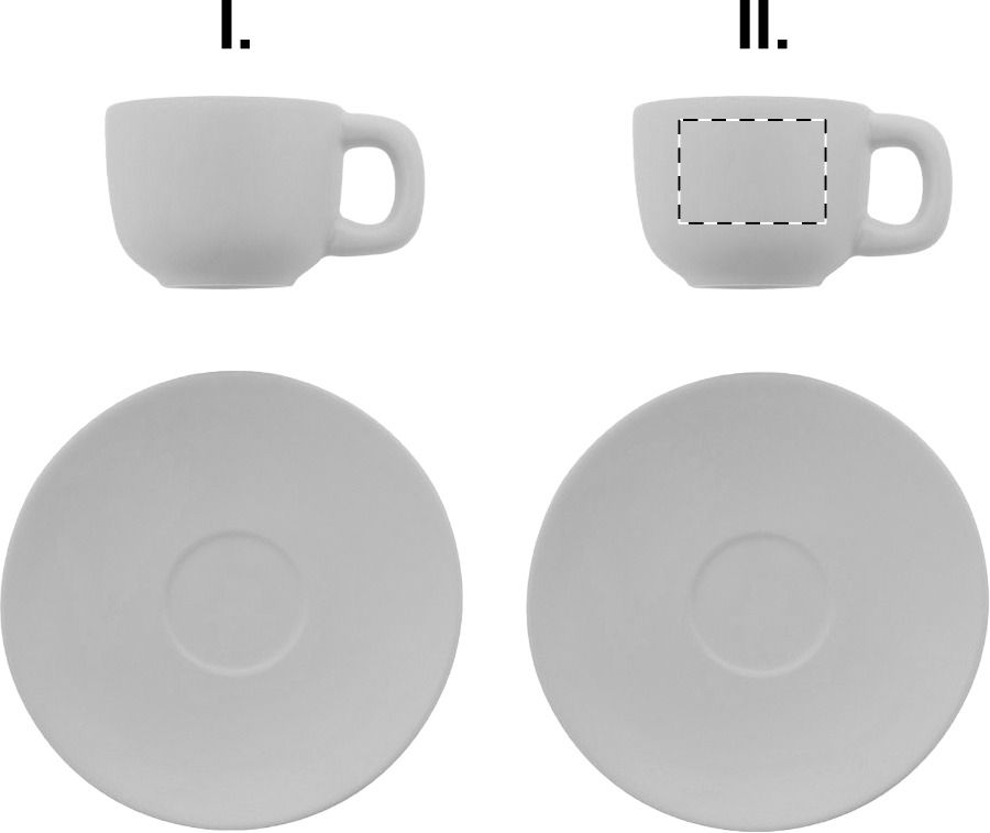 Veredelungsposition Tasse 2 - für Rechtshänder