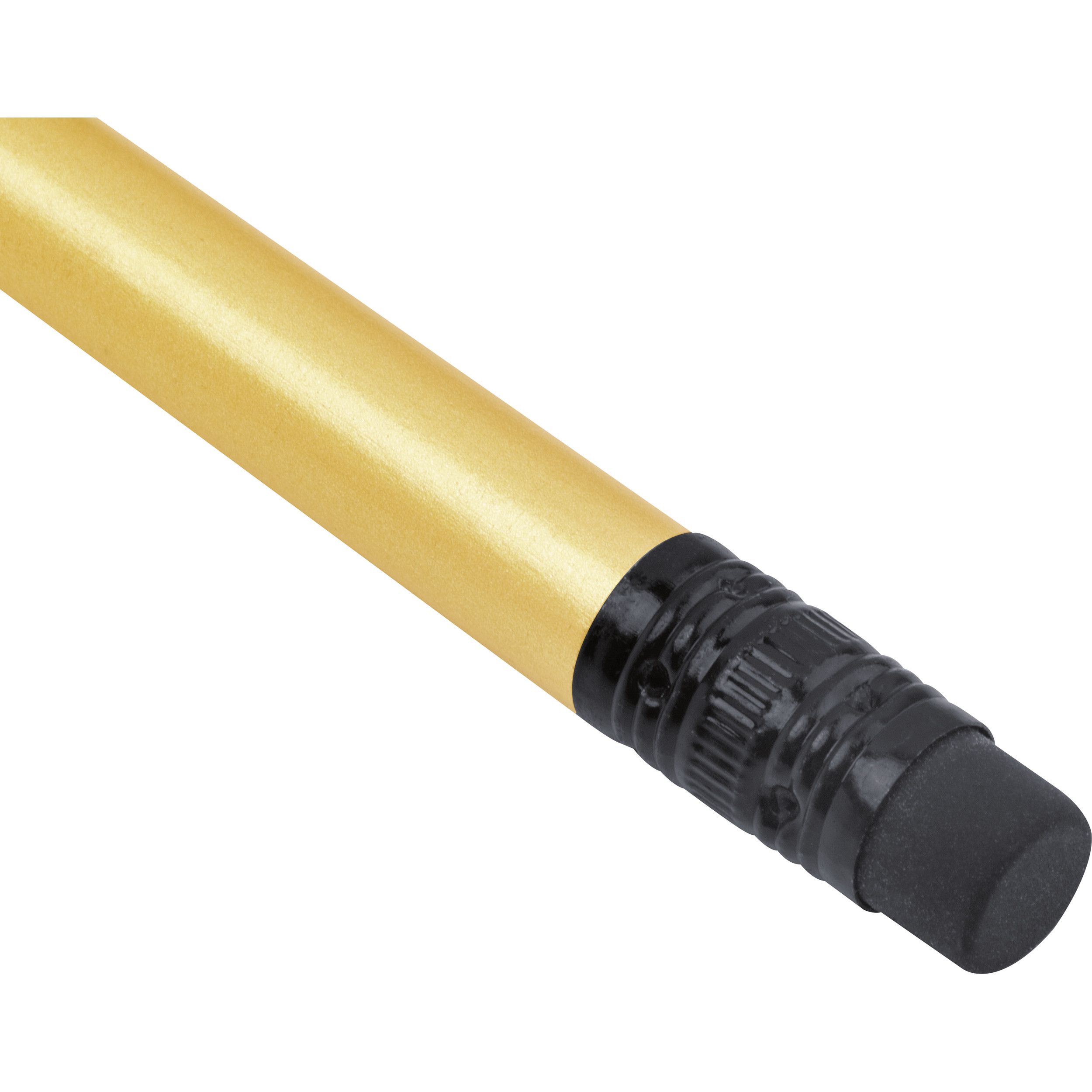 Bleistift mit Radiergummi in Metallic-Farben JAMES - gold-5