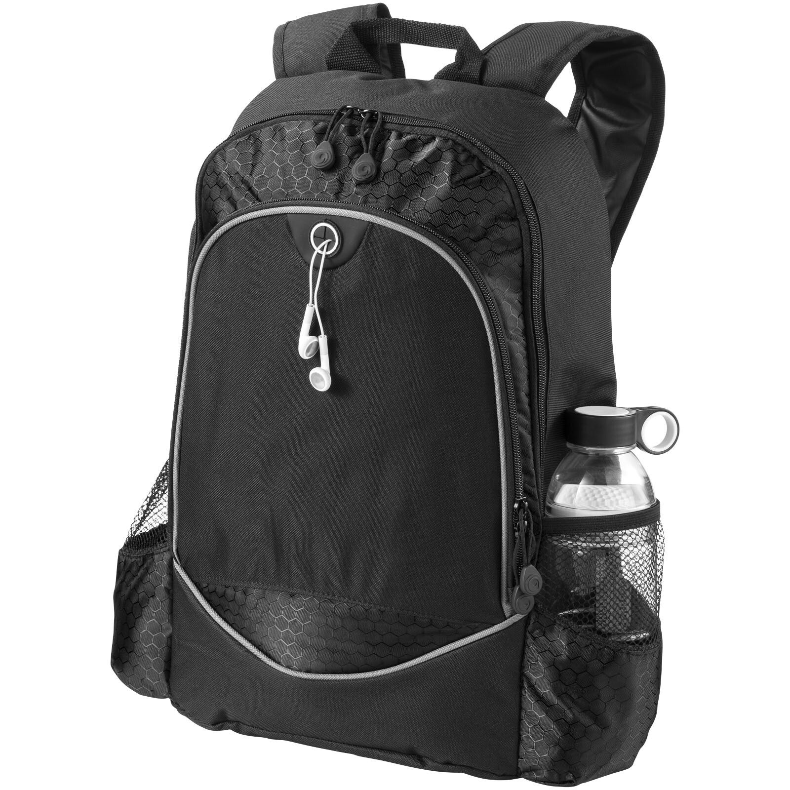 Benton 15" Laptop-Rucksack 15L - schwarz-648