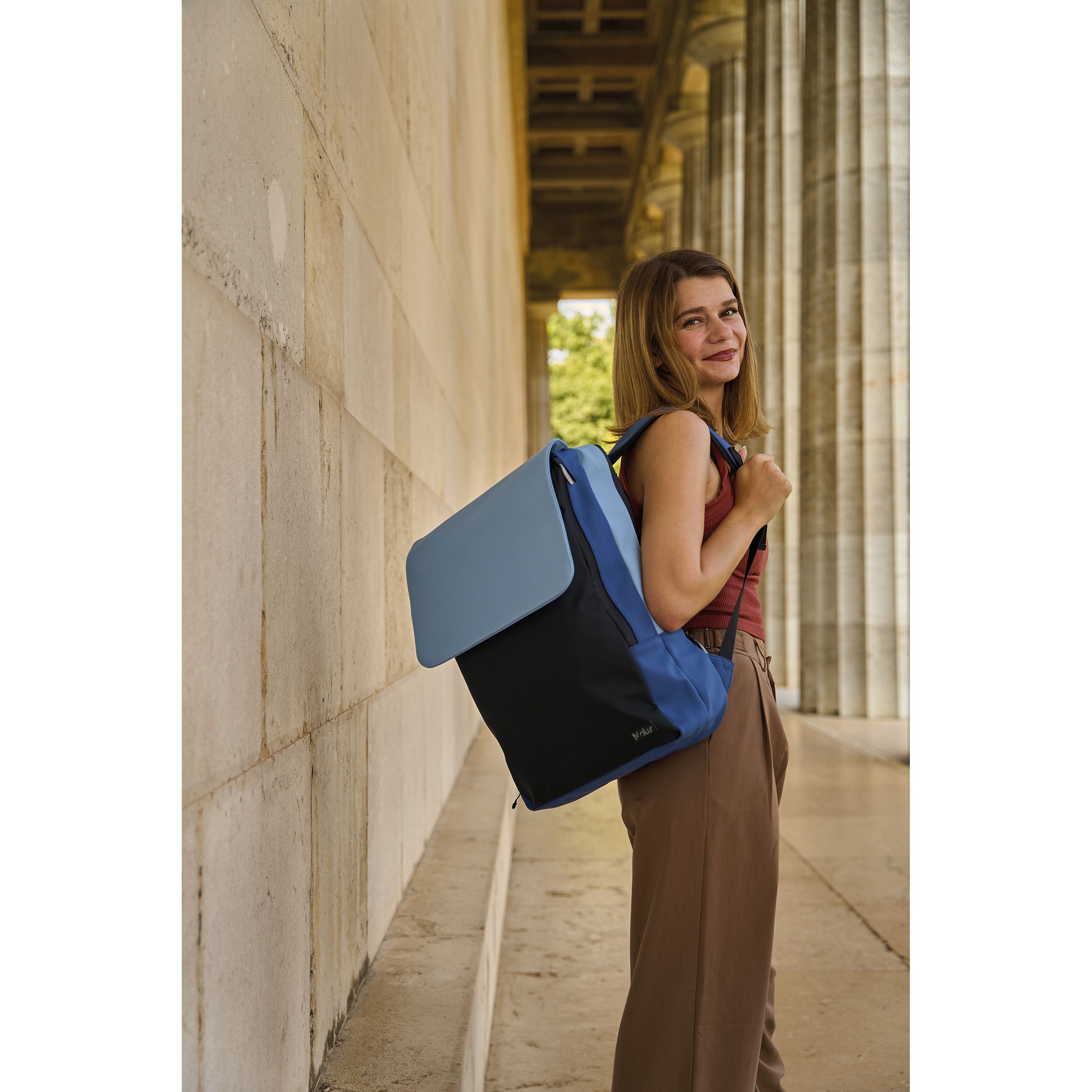 MoLu Rucksack Saint Gilles - dunkelblau-728