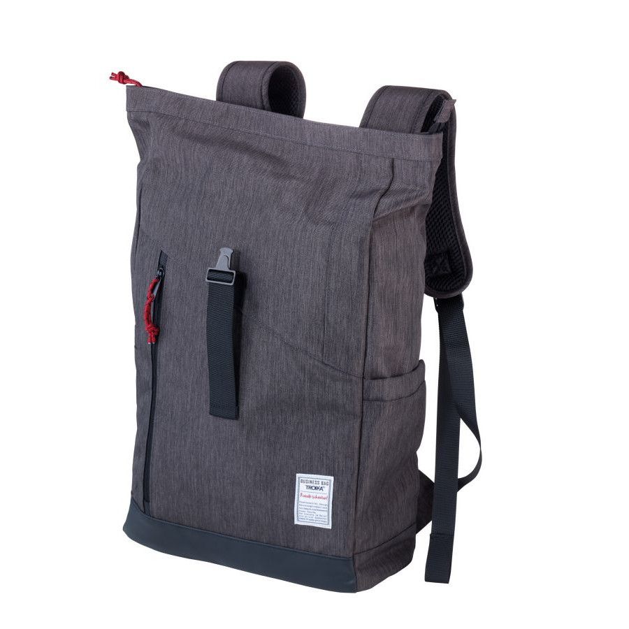 Troika Roll Top Rucksack BUSINESS ROLL TOP - anthrazit - schwarz-169