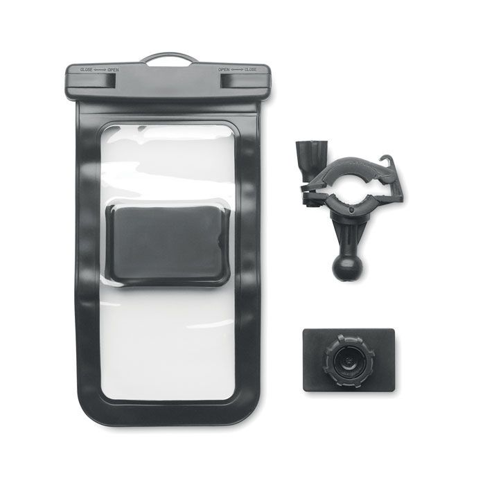 Fahrrad-Smartphone-Halter PVC SOSTENER - schwarz-244