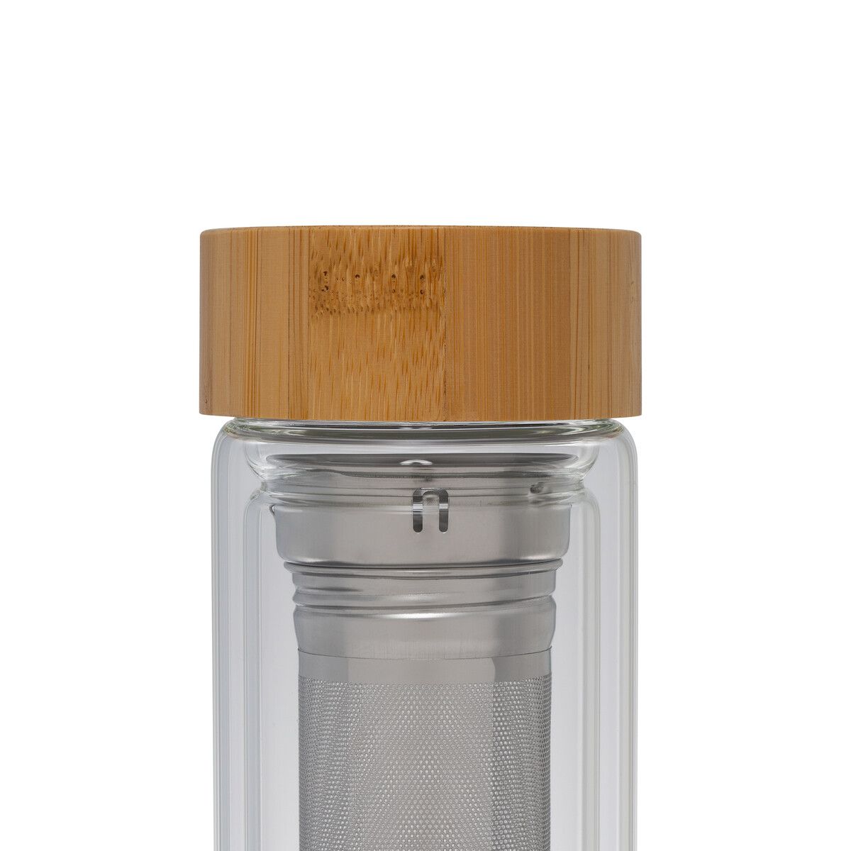Glasflasche mit Teesieb SLEDGE-385