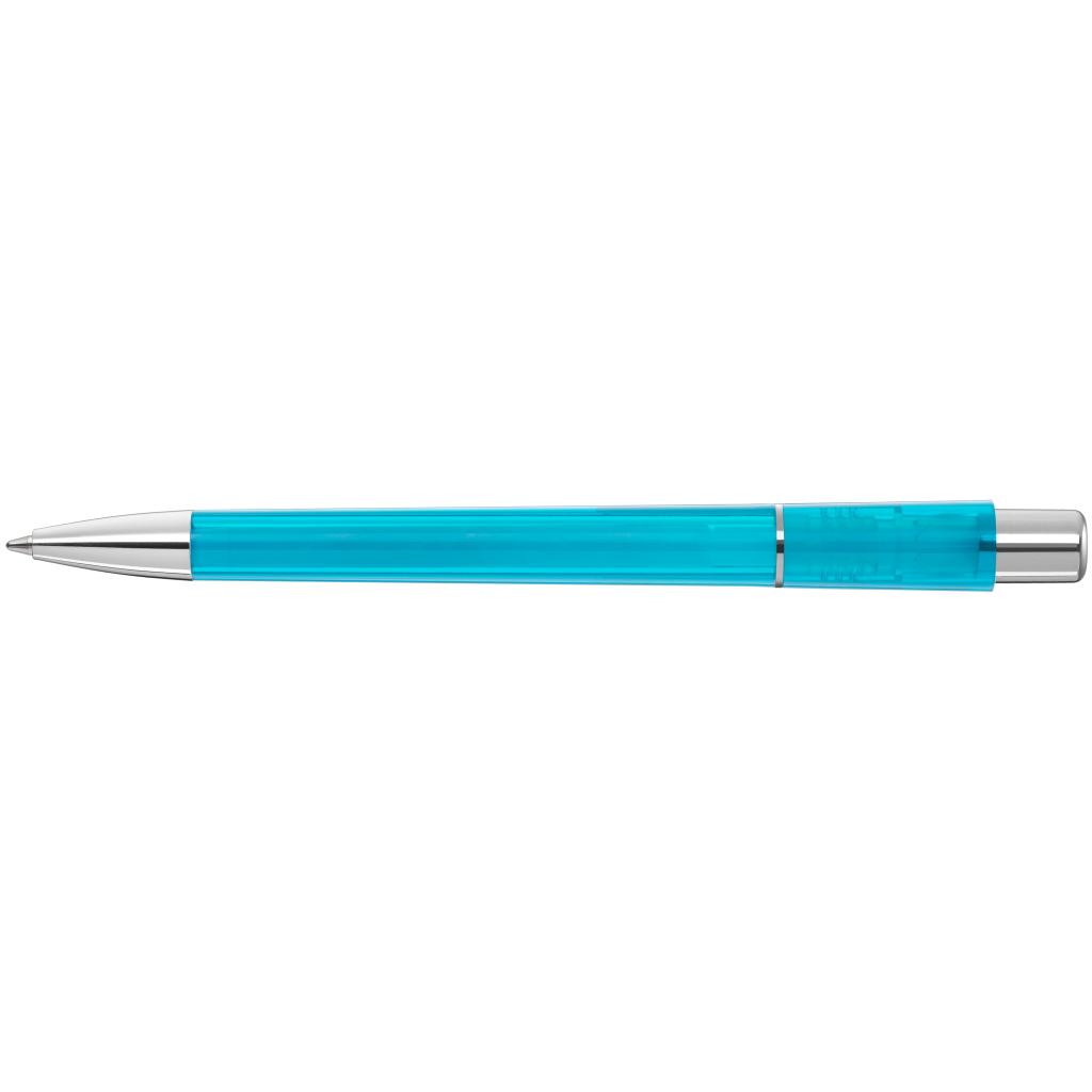 Pepp Transparent Si Druckkugelschreiber - hellblau-253