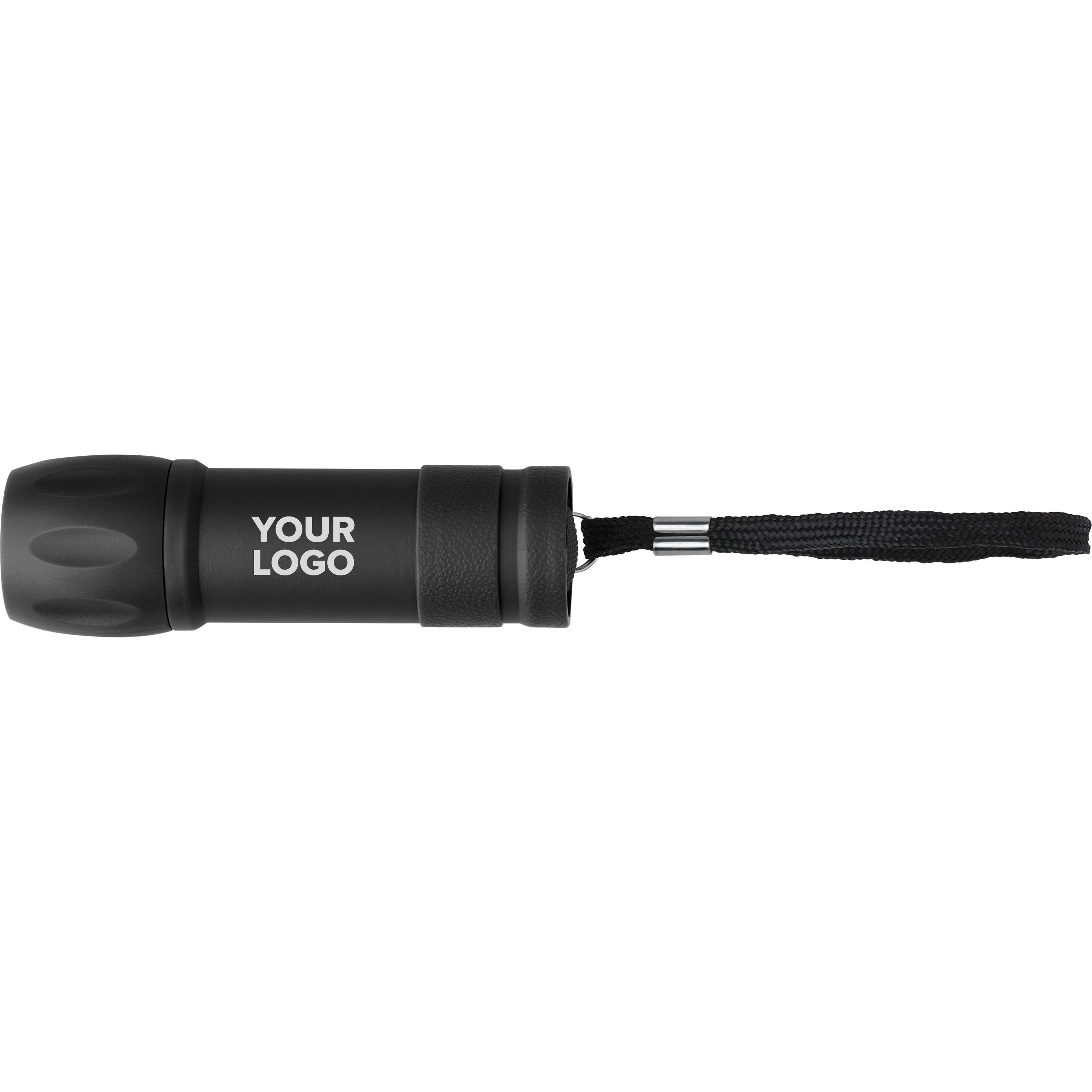 ABS-Taschenlampe Keira - schwarz-599