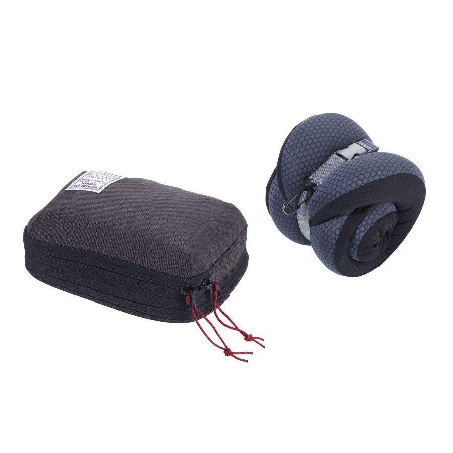 Troika Nackenkissen BUSINESS TRAVEL PILLOW - grau - schwarz-516