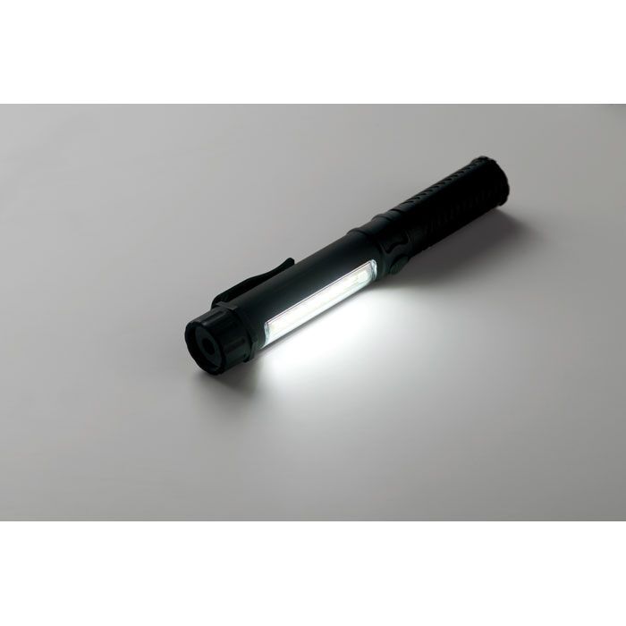 Magnetische LED-Taschenlampe TAIER - schwarz-390