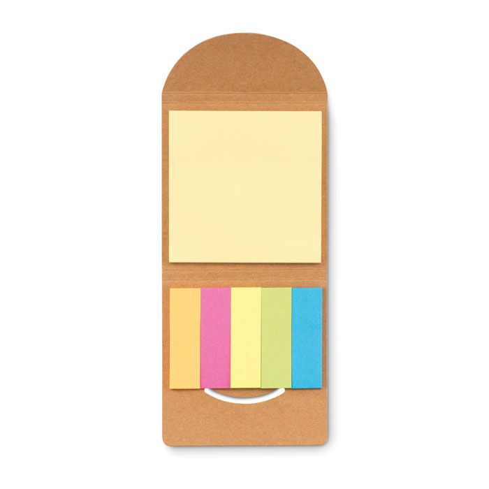 Notizblock-Set mit Kork FOLDCORK - beige-518