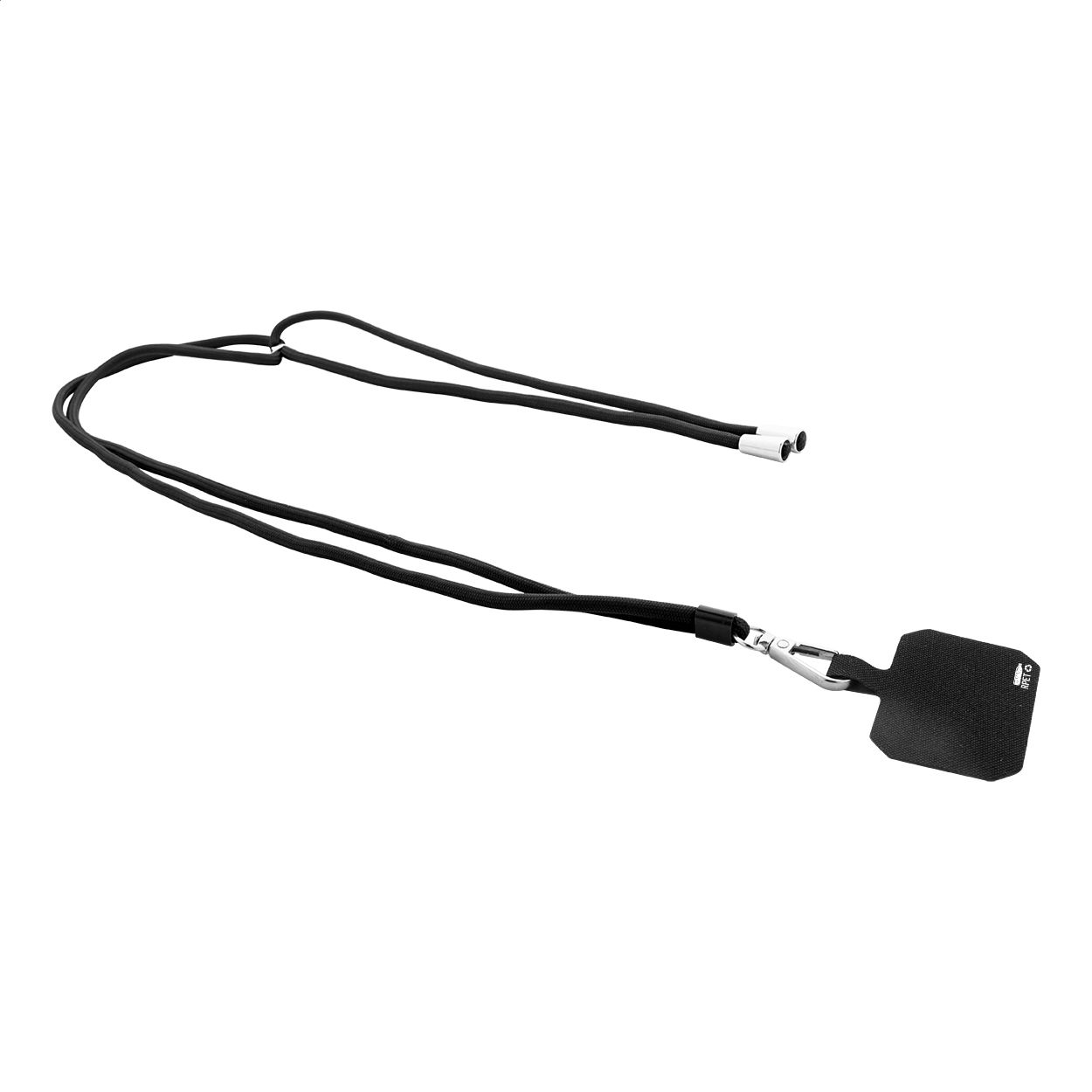 Corphon RPET-Handyhalter-Lanyard - schwarz-971