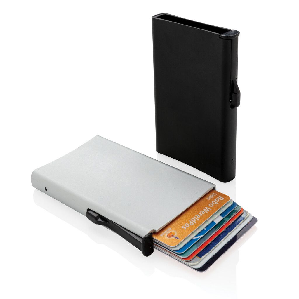 Aluminium RFID Kartenhalter - silber-814
