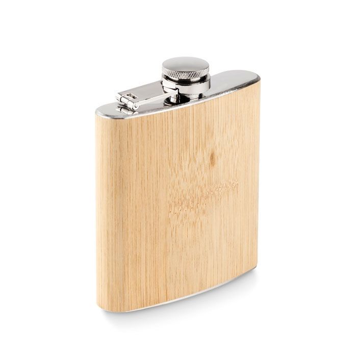 Flachmann Bambus 170ml HIPHIP - beige-662