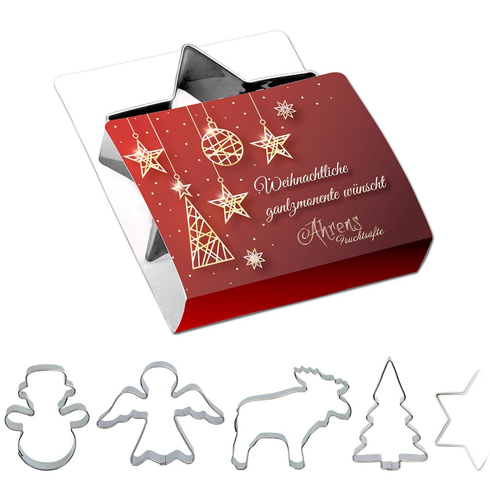 Backförmchen Single-Pack - Weihnachten - Komet Digitaldruck Vorderseite-809