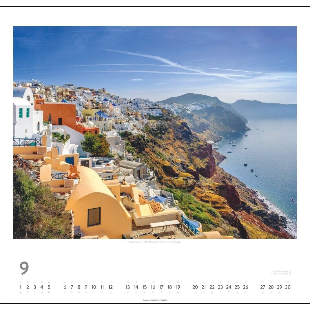 Griechische Inseln - Landschaft & Natur Kalender-692