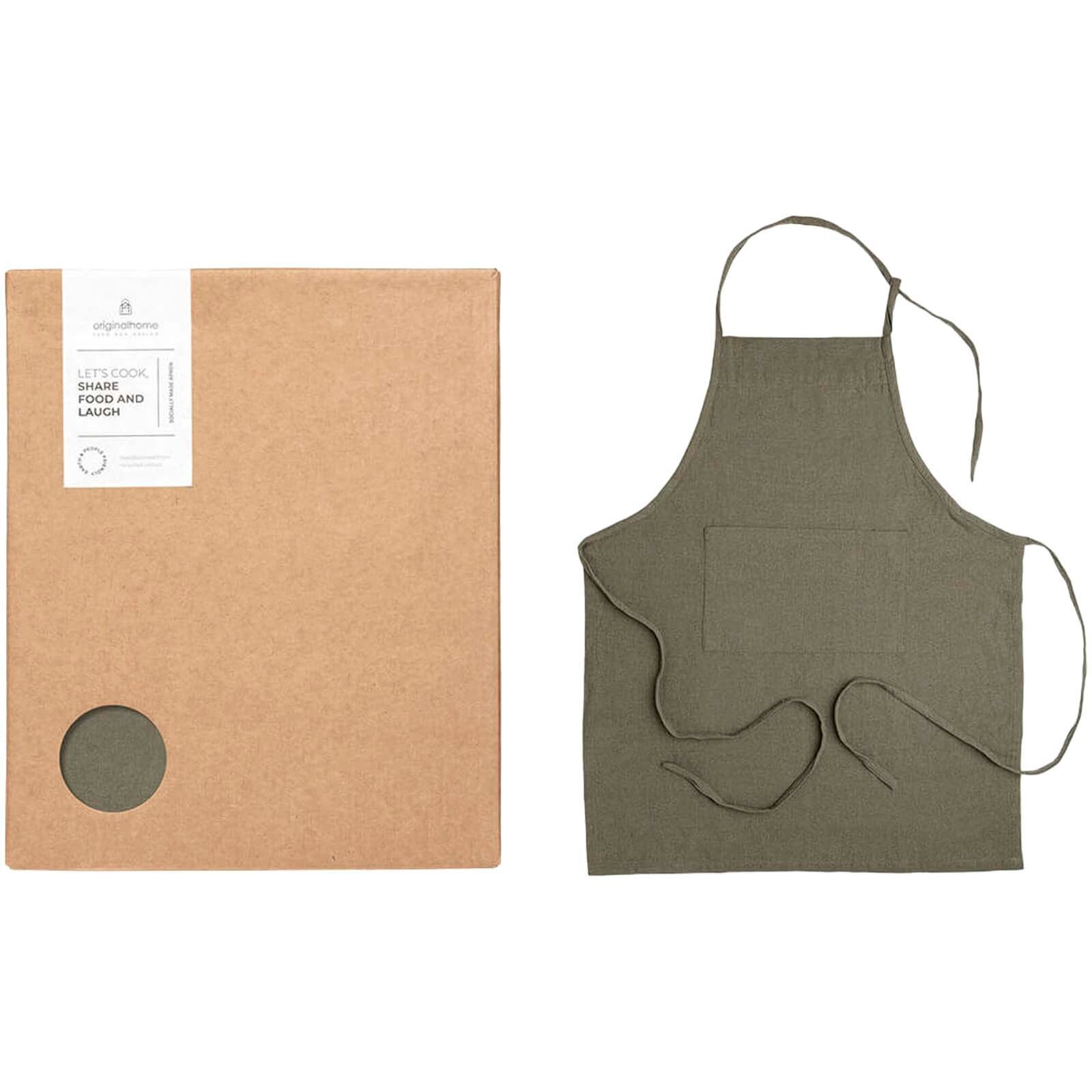 Originalhome Schürze aus recyceltem Material  - grün-816