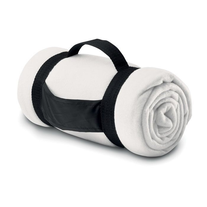 Fleece-Decke STAVENGER - weiß-501