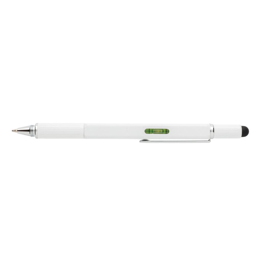 5-in-1 Aluminium Tool-Stift - weiß-337