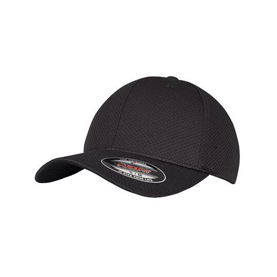 Flexfit 3D Hexagon Jersey Cap - black-618